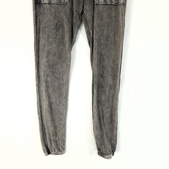 Lauren Moshi Sweatpants Womens XS Im a Mess Lightweight Gray Jogger Pants - Picture 4 of 12